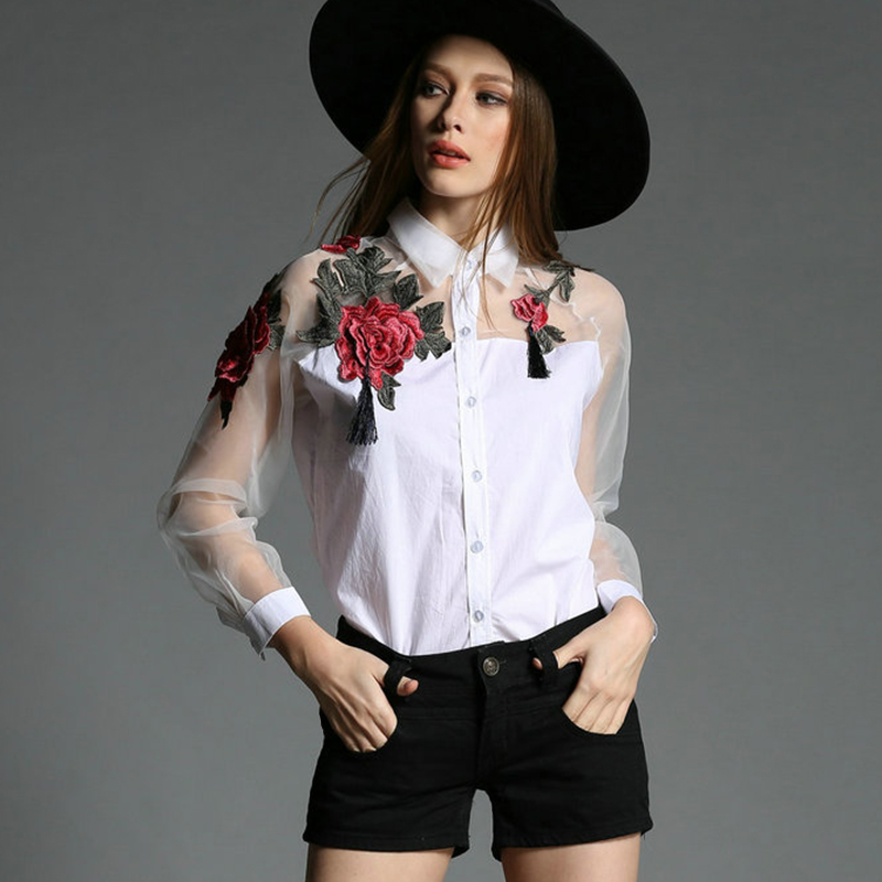 Womn's Fashion Floral Embroide - Embroidery Underlay avis et prix