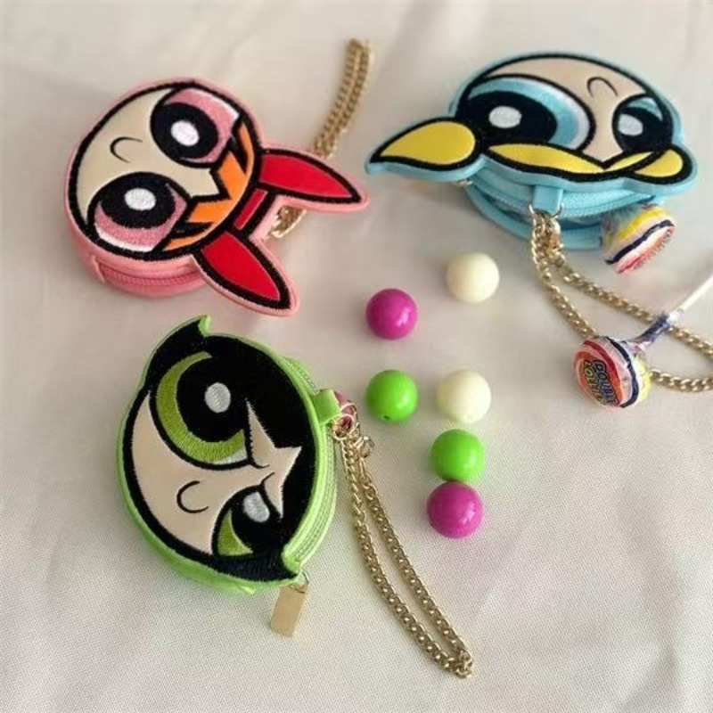 Kawaii Anime The Powerpuff and - Embroidery Bag avis et prix