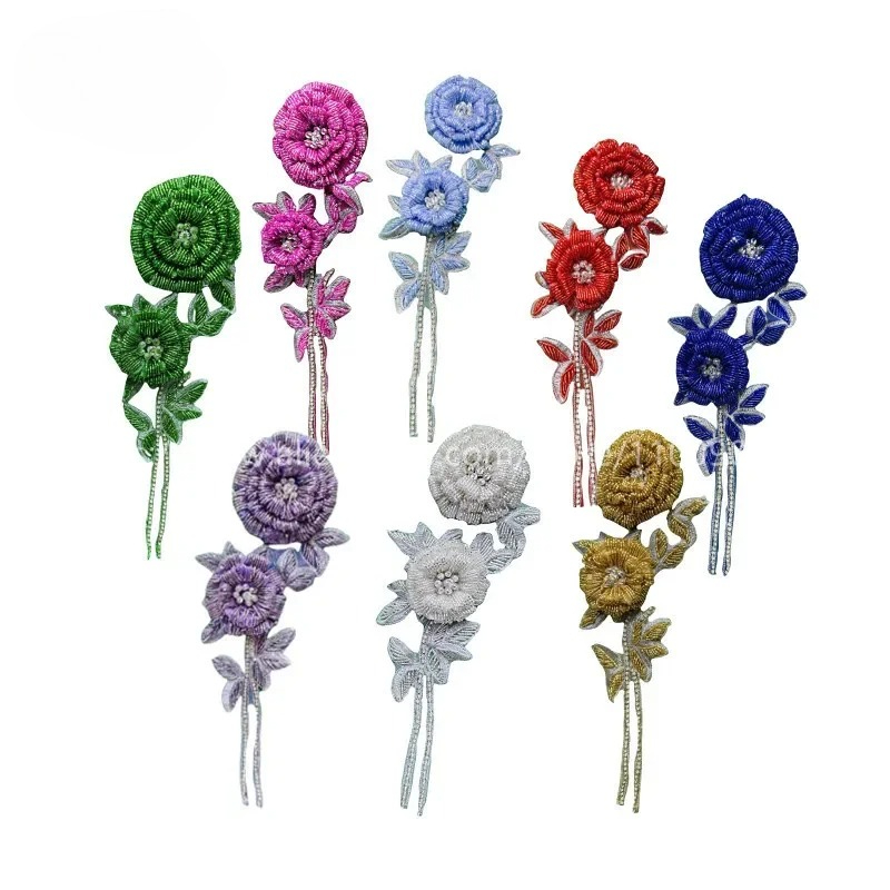 NEW Multicolor Handmade Beaded - Embroidery Roses avis et prix