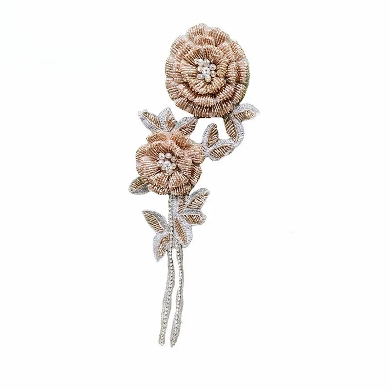 NEW Multicolor Handmade Beaded - Embroidery Roses avis et prix