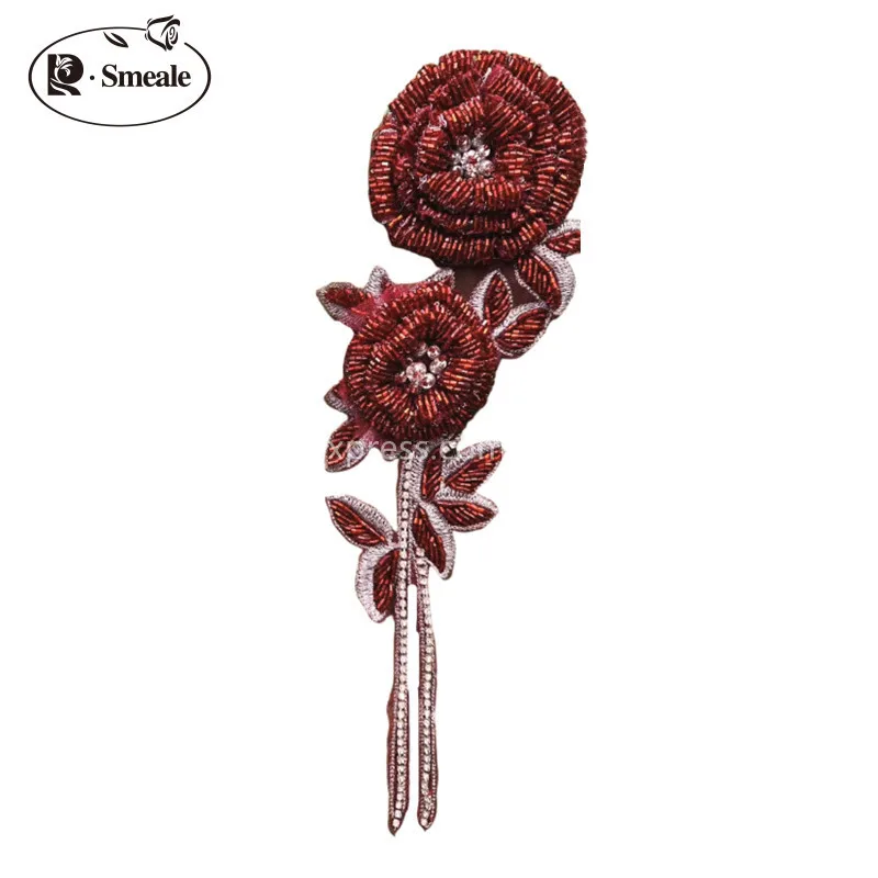 NEW Multicolor Handmade Beaded - Embroidery Roses avis et prix