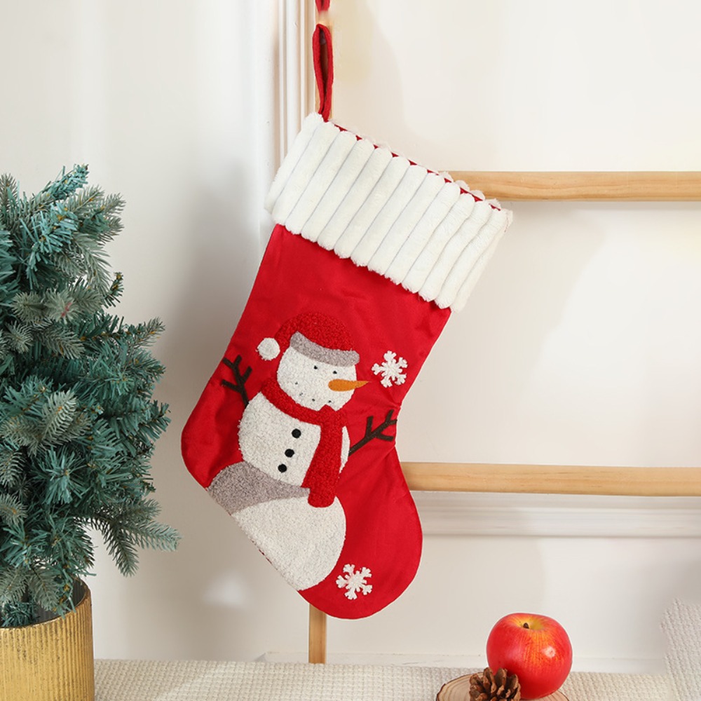 Hanging Embroidery Christmas S - Embroidery Xmas Stocking avis et prix