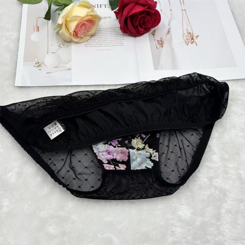 Man's Flower Embroidery Sexy P - Embroidery Bag avis et prix