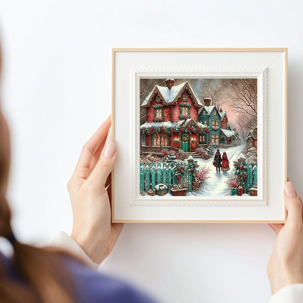 1pcs Diamond Painting Snowy Vi - Embroidery House avis et prix