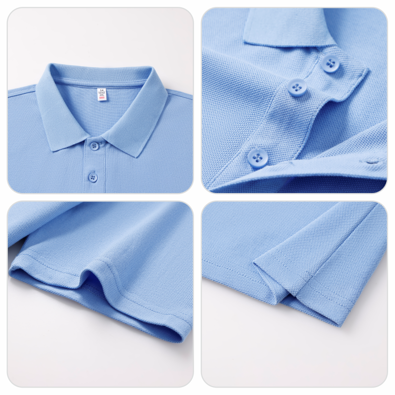 Custom polo T-shirt free print - Embroidery Cotton Shirt avis et prix