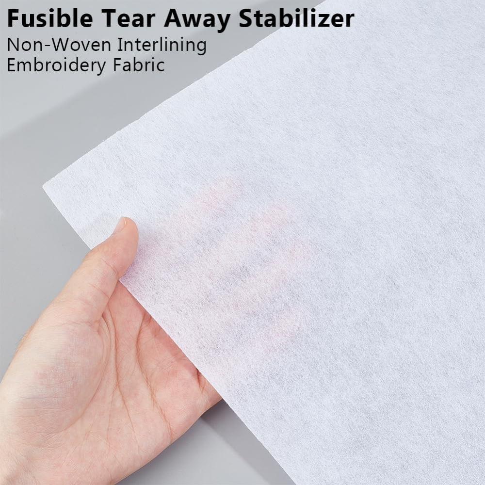 White Cut Away Embroidery Stab - Embroidery Machine avis et prix