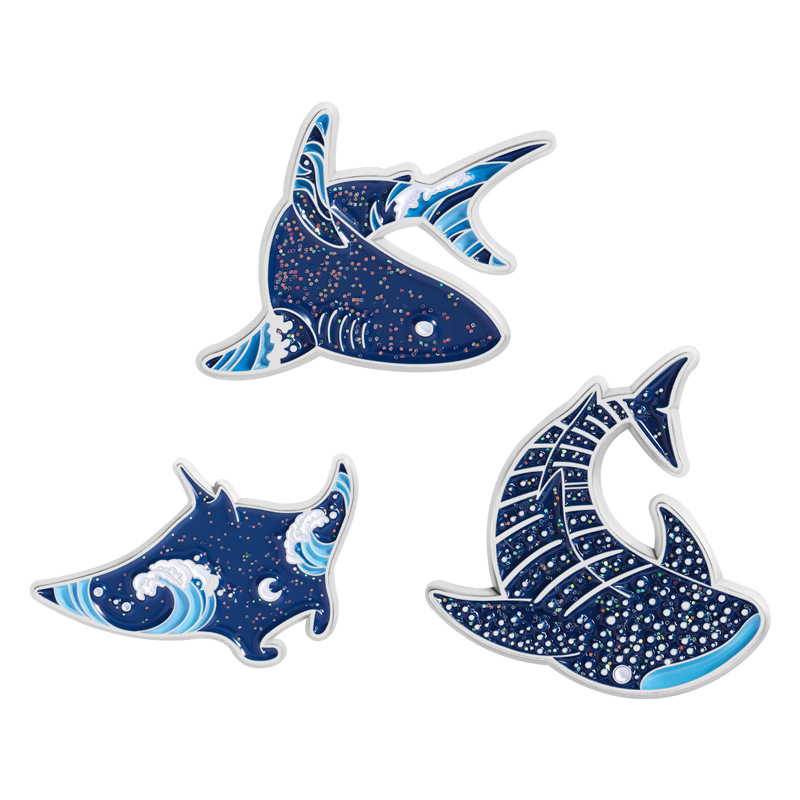 Cartoon marine creatures Ename - Embroidery Fish avis et prix