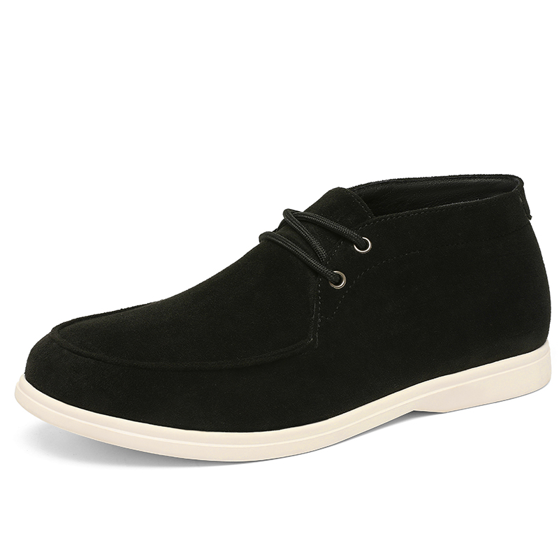 Classic British Style Suede Le - Embroidery White avis et prix