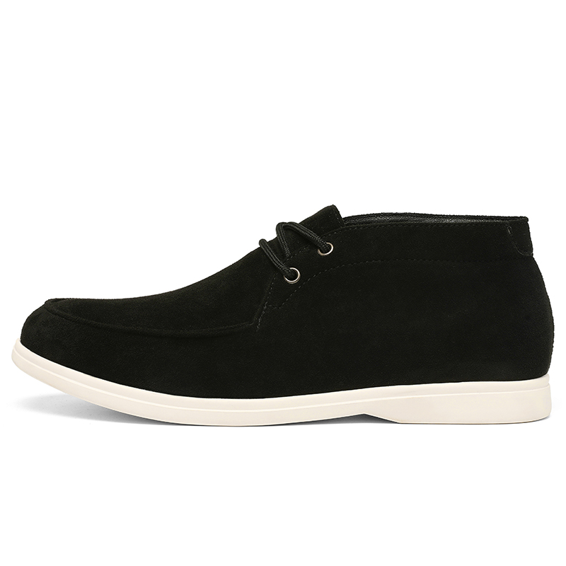 Classic British Style Suede Le - Embroidery White avis et prix
