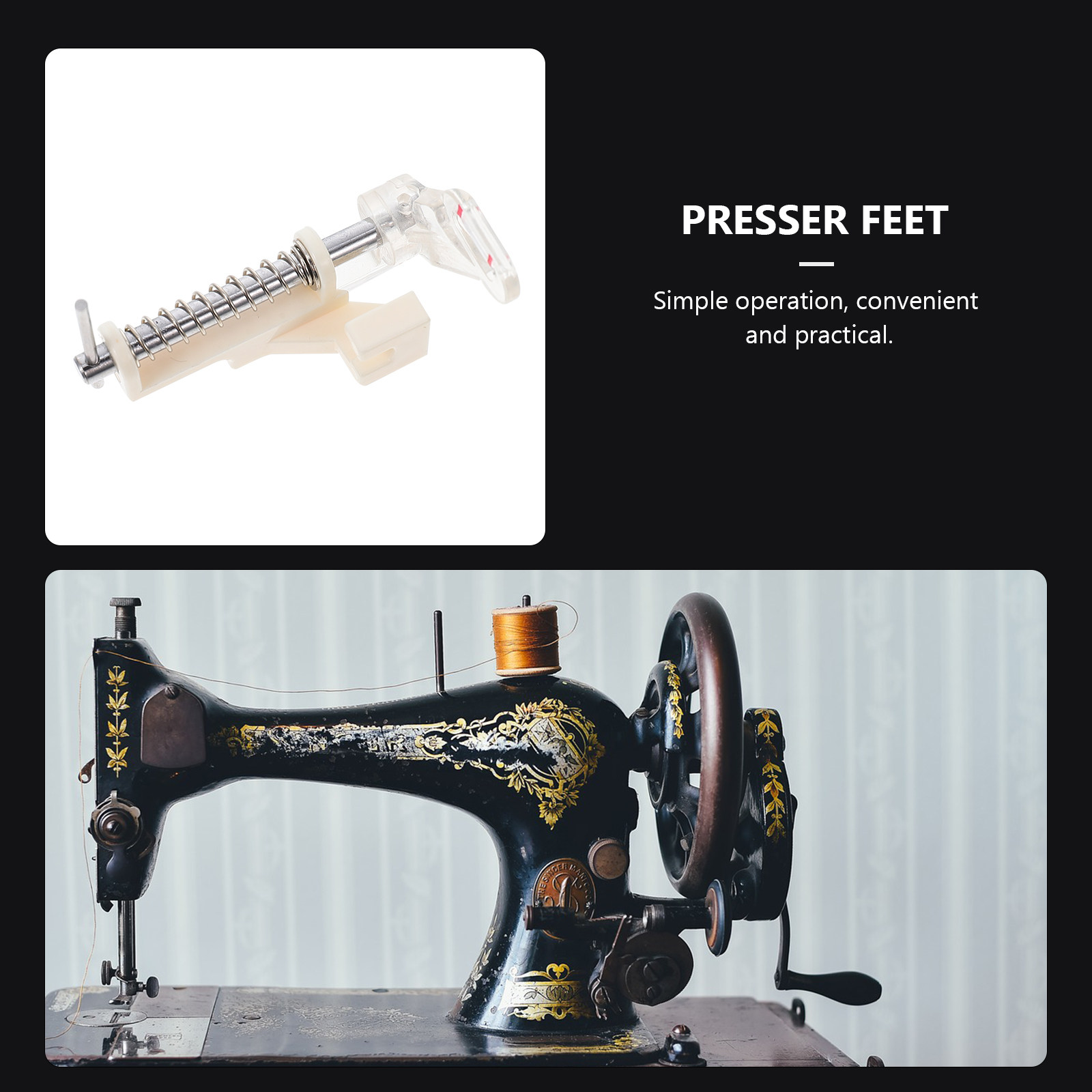 3Pcs Sewing Machine Presser Fe - Embroidery Machine avis et prix