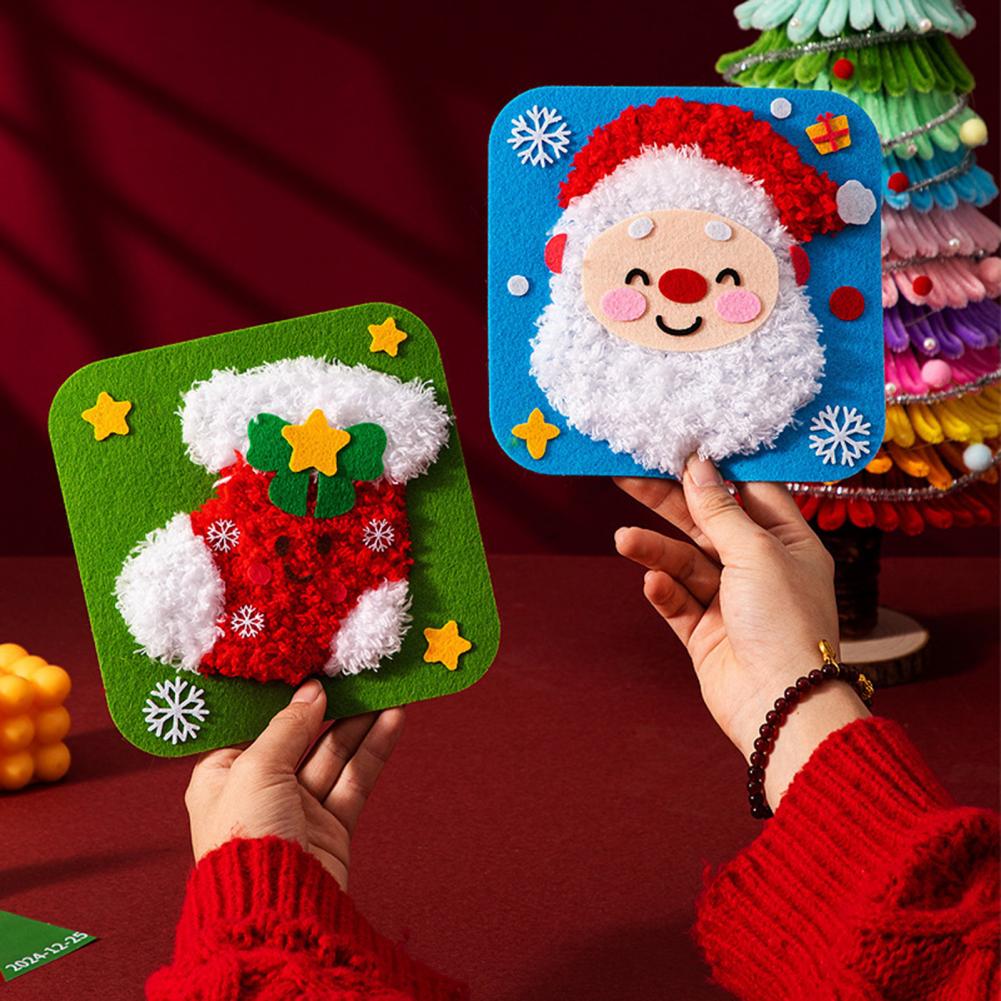 20cm DIY Christmas Embroidery  - Embroidery Xmas Stocking avis et prix