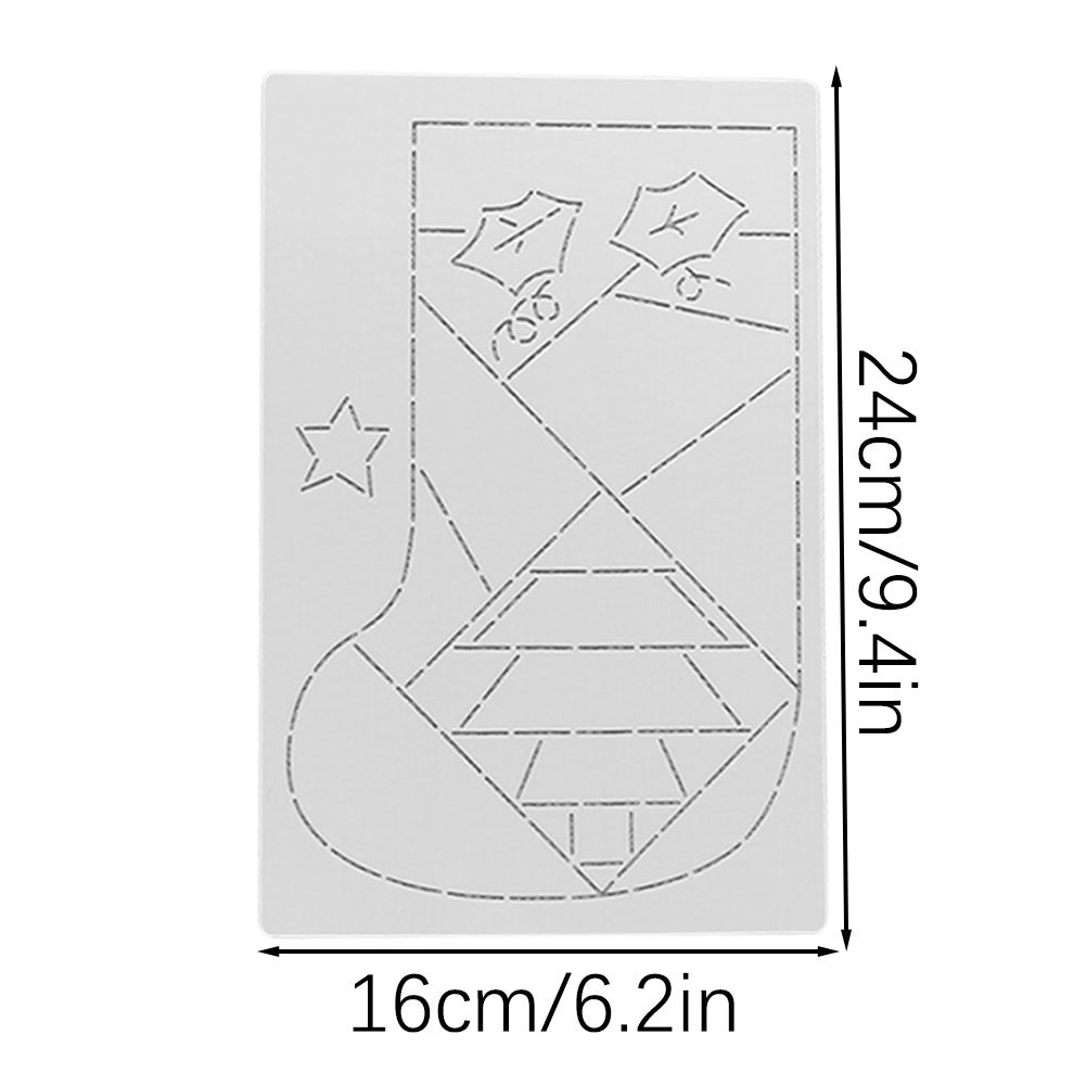 DIY Xmas Stocking Patchworks S - Embroidery Xmas Stocking avis et prix