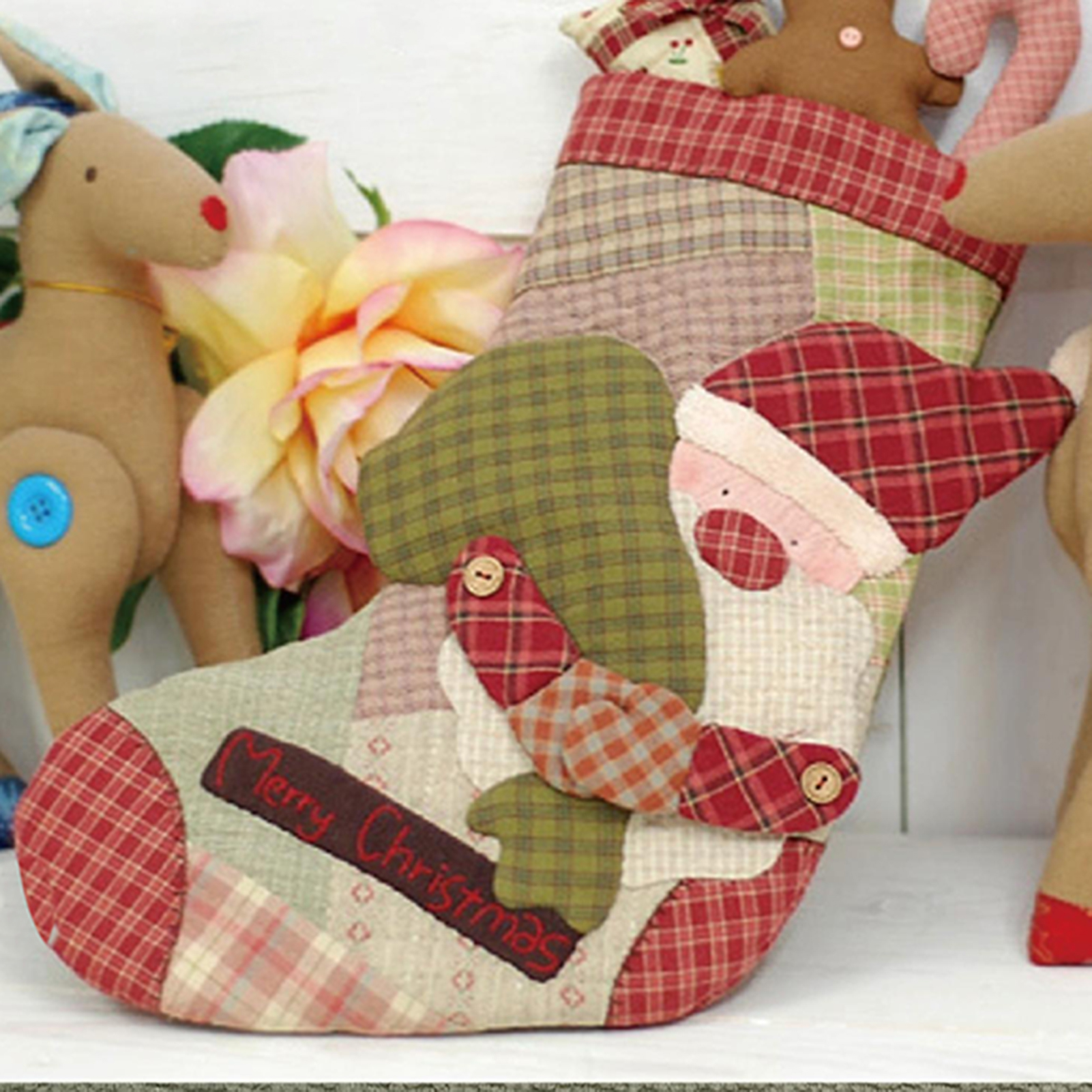 DIY Xmas Stocking Patchworks S - Embroidery Xmas Stocking avis et prix