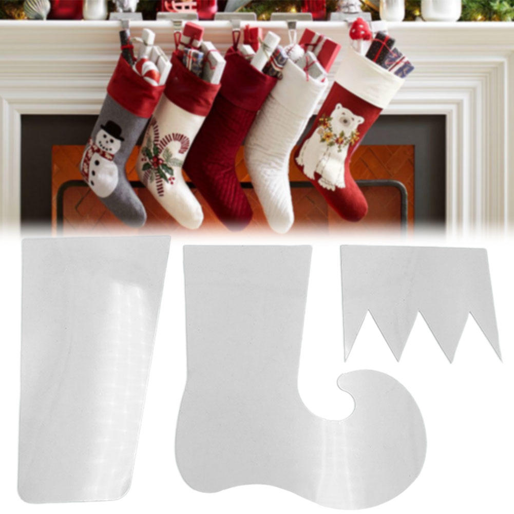Elf Xmas Stocking Template Pla - Embroidery Xmas Stocking avis et prix