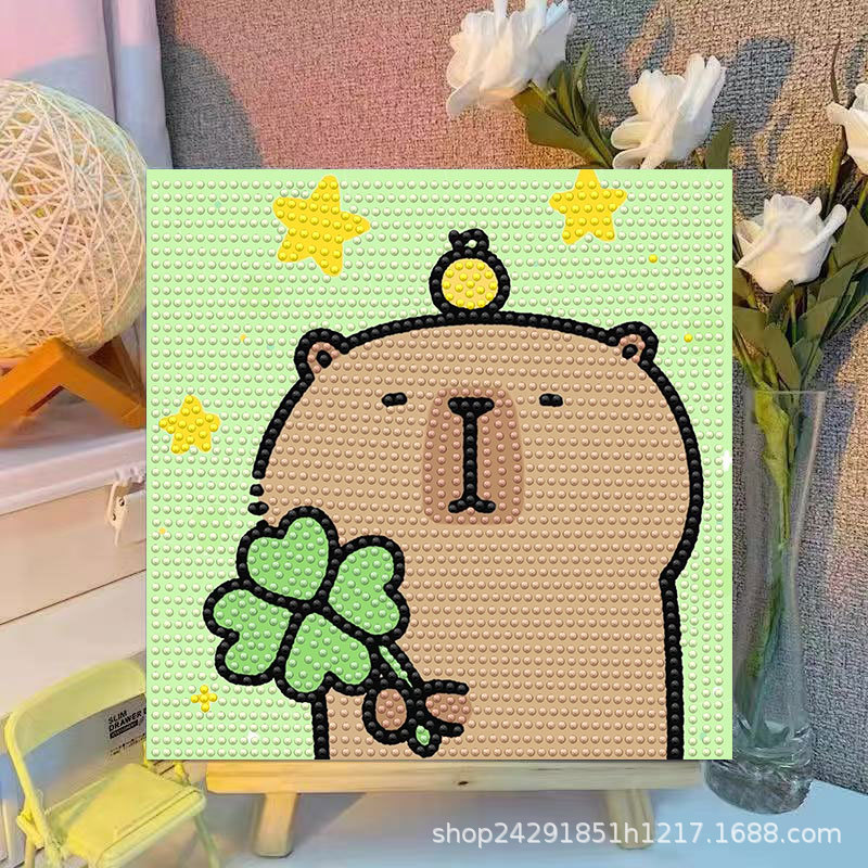 Cartoon Capibala Crystal Diamo - Embroidery Ideas avis et prix