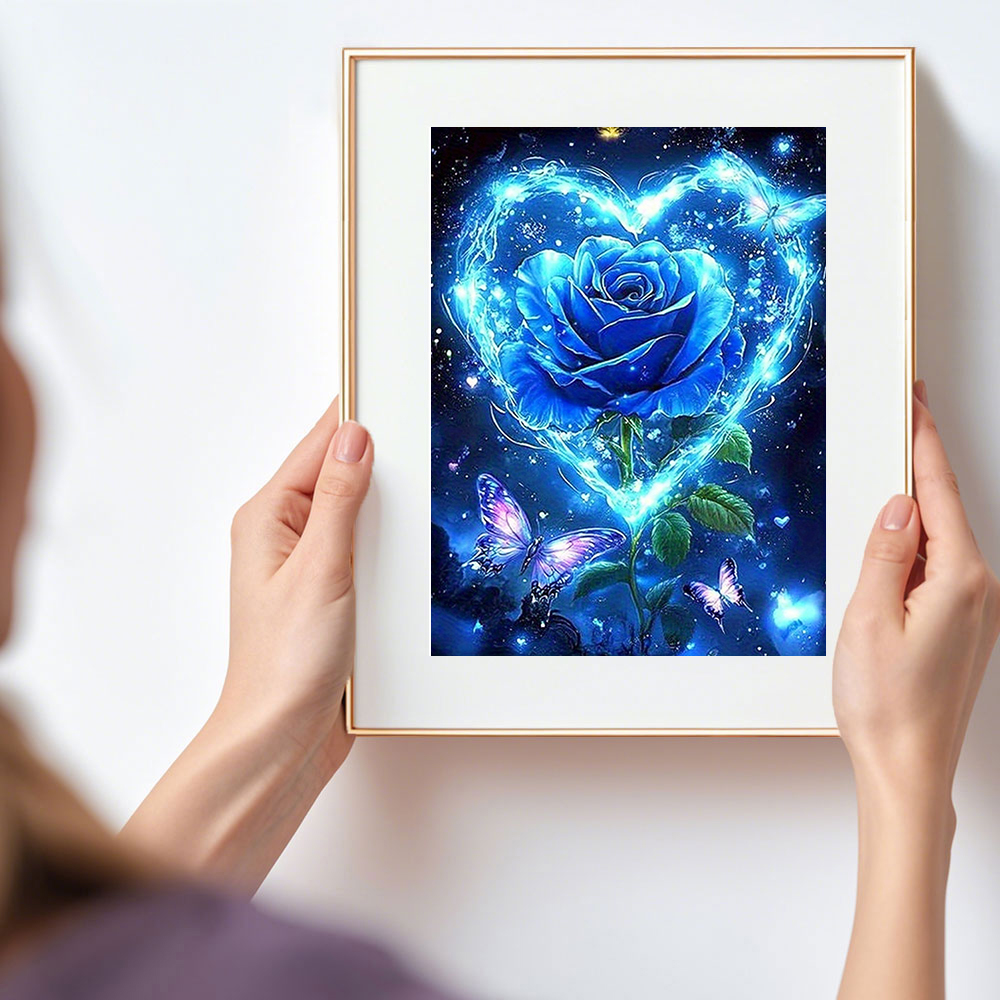 Full Square Round Diamond Pain - Embroidery Roses avis et prix