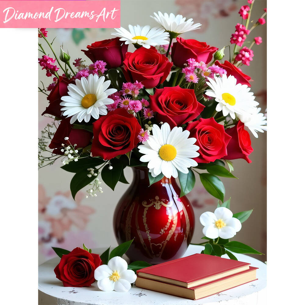 5D DIY Diamond Embroidery Rose - Embroidery Roses avis et prix