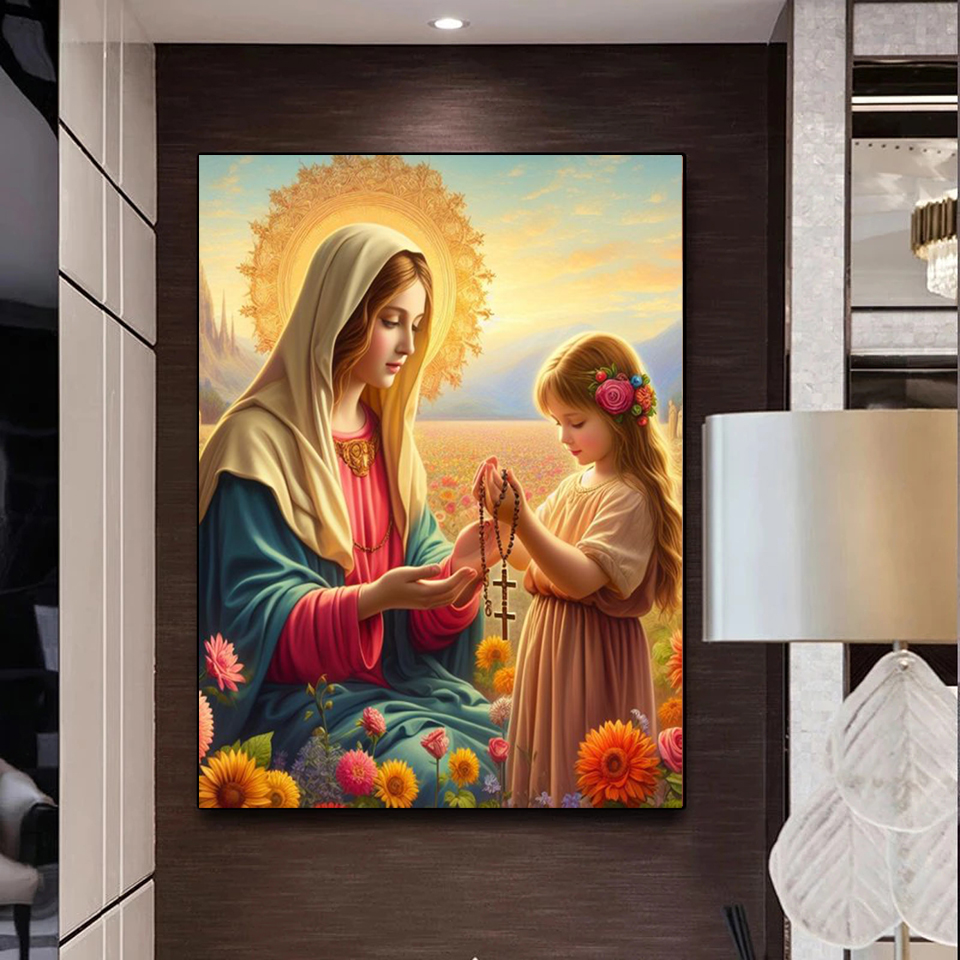 Frameless,Diamond Painting Vir - Embroidery Roses avis et prix